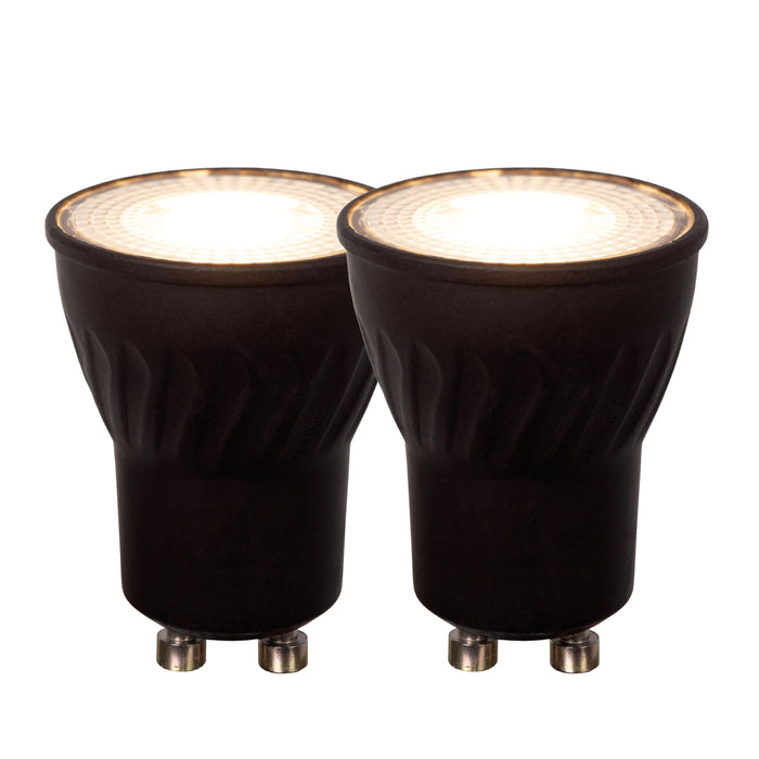 Lucide MR11 Led lamp - Zwart (set van 2)