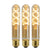 Lucide T32 Filament lamp - Amber (set van 3)