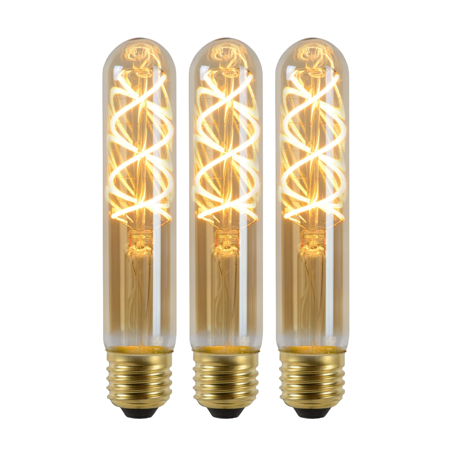 Lucide T32 Filament lamp - Amber (set van 3)