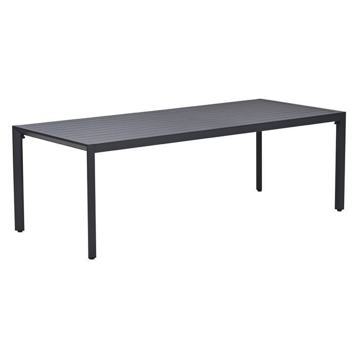Felini tuintafel aluminium - 220x93xH72 cm - carbon black