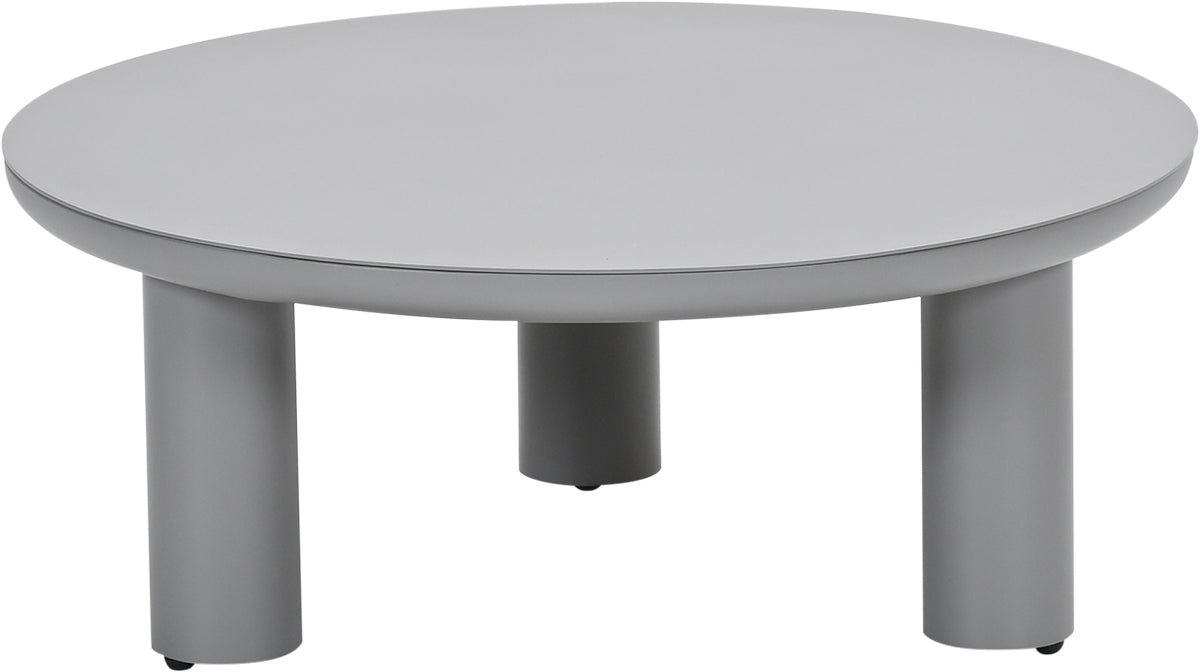 Elefanti aluminium lounge tafel - Ø80xH32 cm - taupe