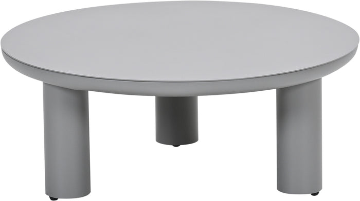 Elefanti aluminium lounge tafel - Ø80xH32 cm - taupe