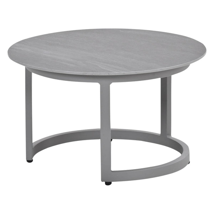 Monte Carlo lounge tuintafel - Ø60xH35 cm - taupe