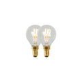 Lucide P45 Filament lamp - Transparant (set van 2)