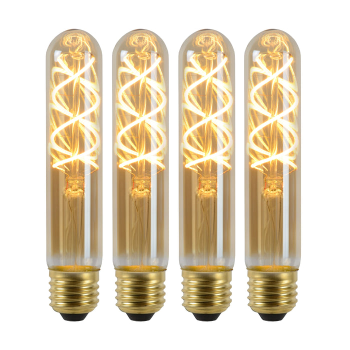 Lucide T32 Filament lamp - Amber (set van 4)