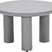Elefanti aluminium lounge tafel - Ø60xH38 cm - taupe