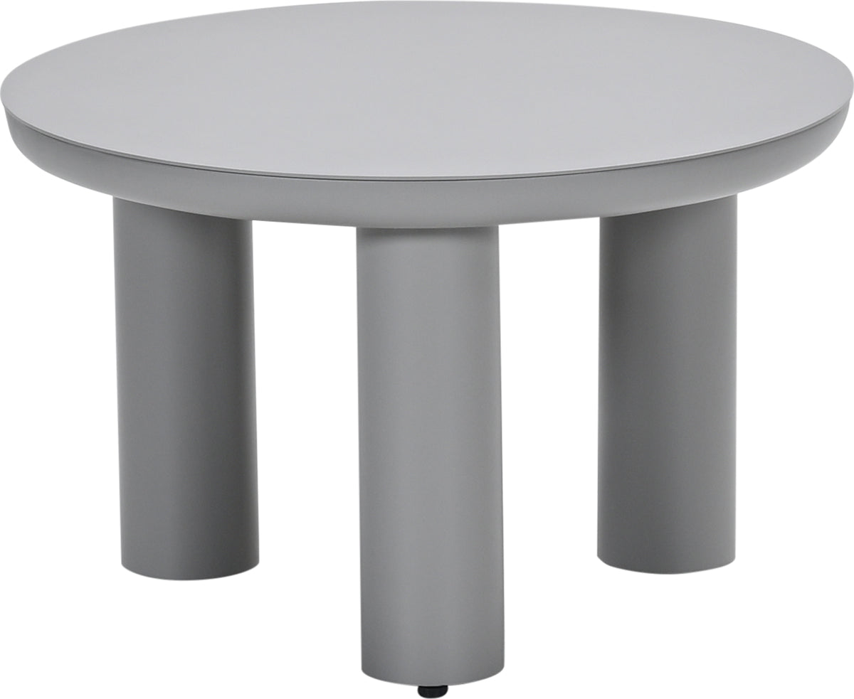 Elefanti aluminium lounge tafel - Ø60xH38 cm - taupe