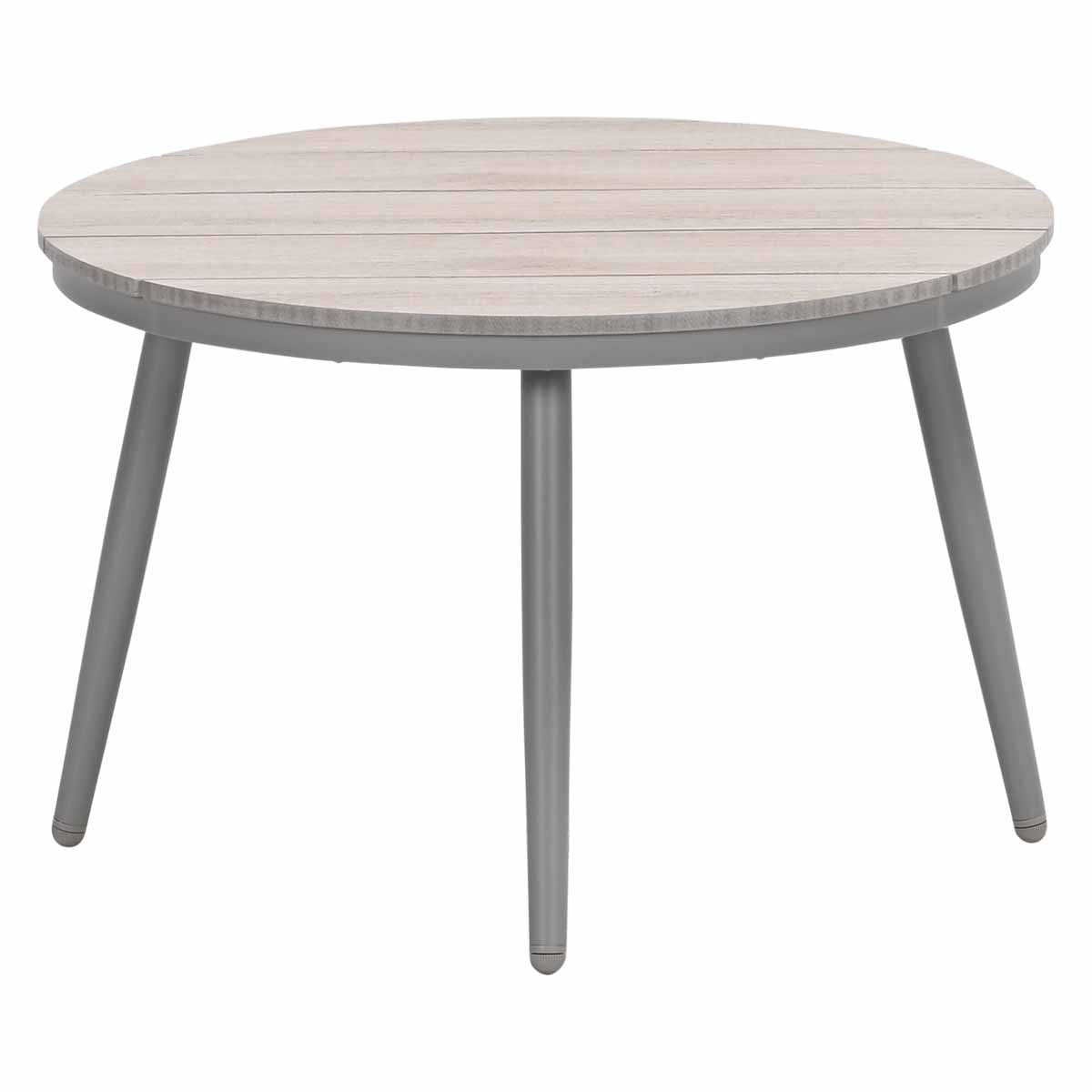 Margriet loungetafel rond- Ø70xH45 cm - taupe