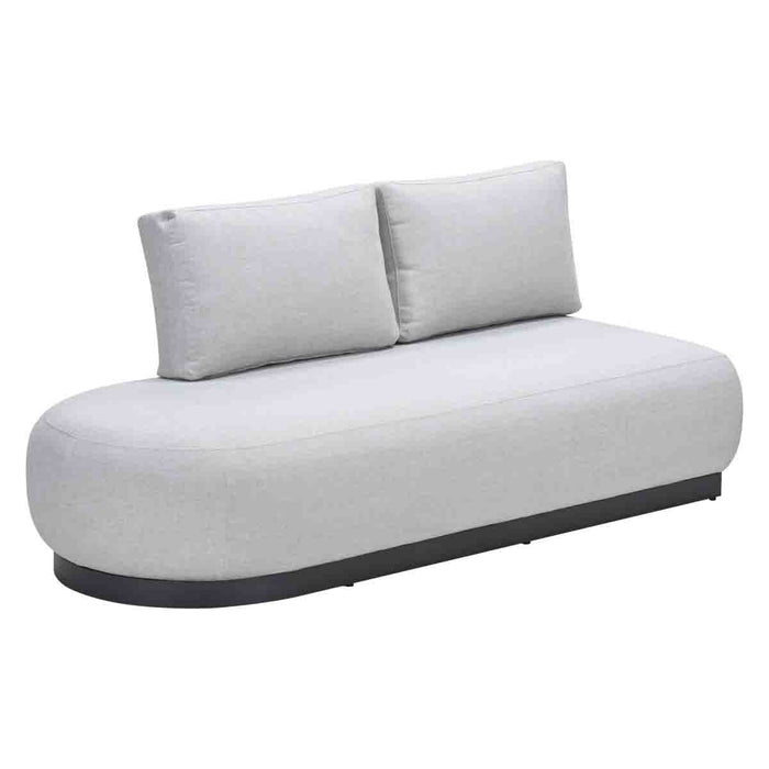 Marseille 2-zits chaise longue rechts - valley sand