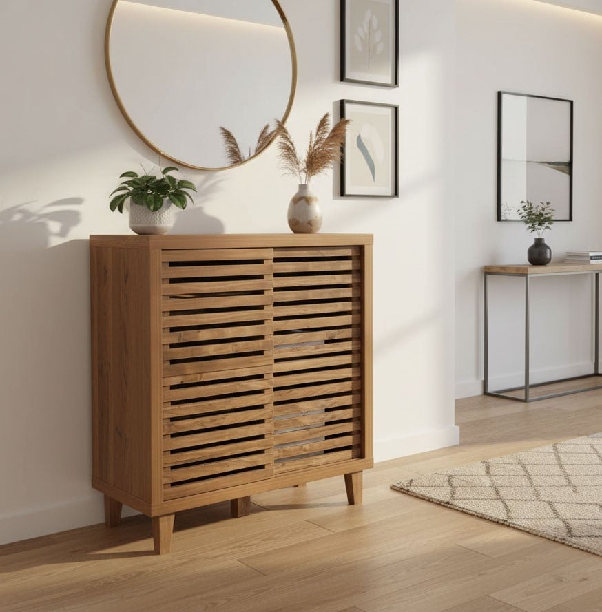 Calicosy - LIAM Buffet - B80 cm - Donker hout