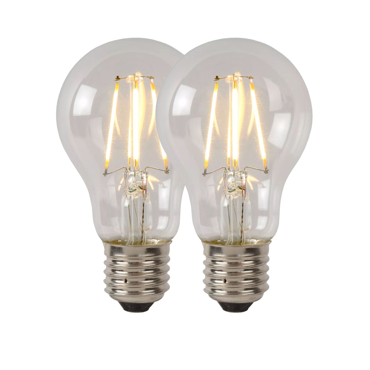Lucide A60 Class B Filament lamp - Transparant (set van 2)