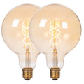 Lucide G125 Filament lamp - Amber (set van 2)