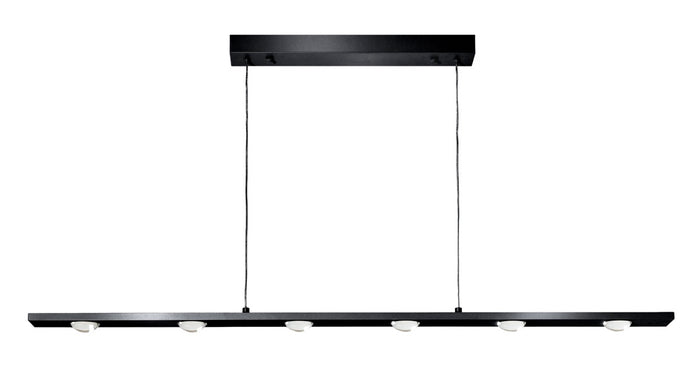 ETH Jake Hanglamp Led met lens 2700k 42w zwart dimbaar op lamp