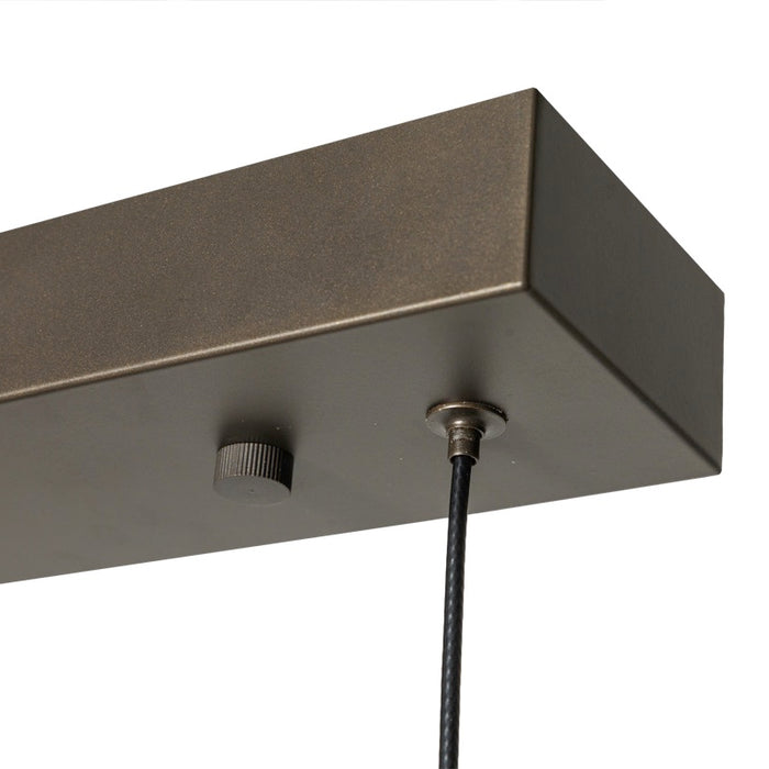 ETH Jake Hanglamp Led met lens 2700k 42w zwart dimbaar op lamp