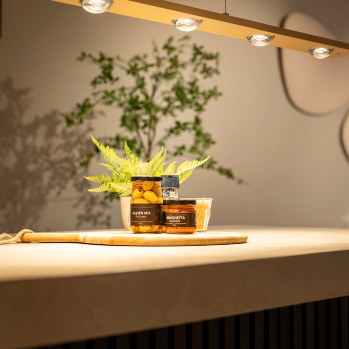 ETH Jake Hanglamp Led met lens 2700k 42w zwart dimbaar op lamp