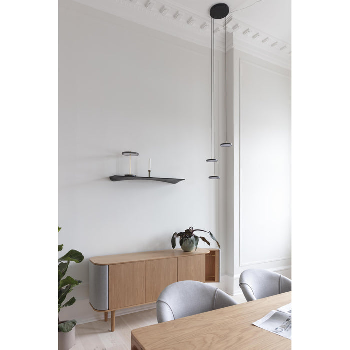 Umage Asteria Micro 3 cluster hanglamp LED messing|Nuance Olive