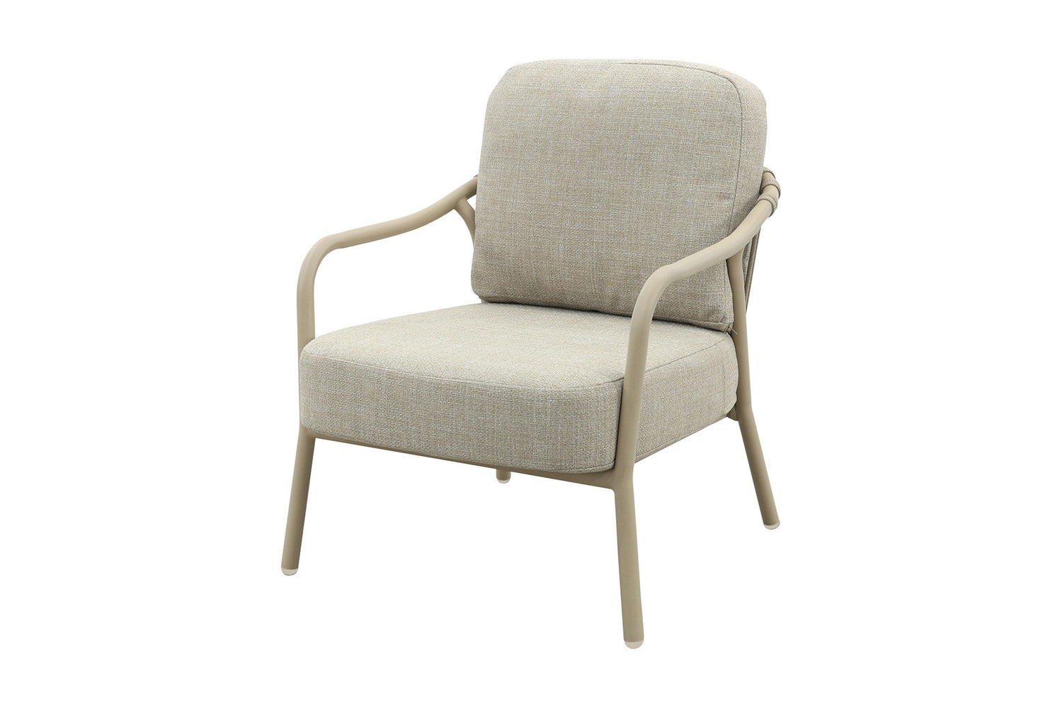 VDG Pisa low-dining tuinstoel - Latte