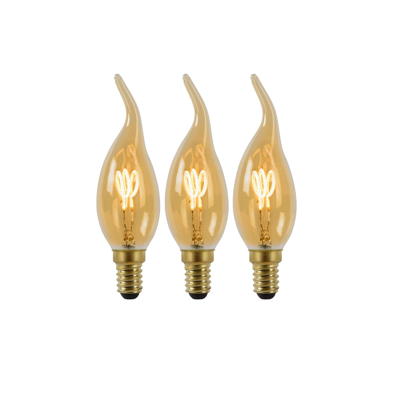 Lucide CT35 Filament lamp - Amber (set van 3)