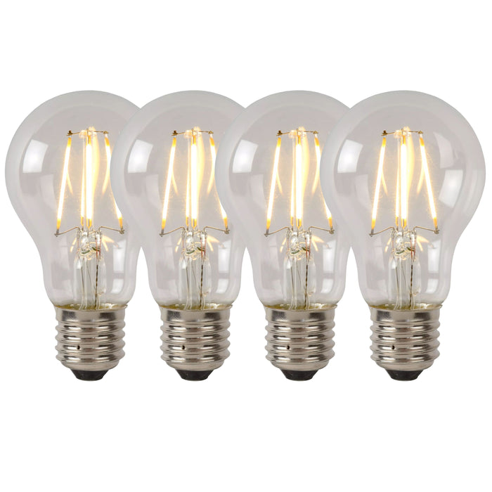 Lucide A60 Class B Filament lamp - Transparant (set van 4)