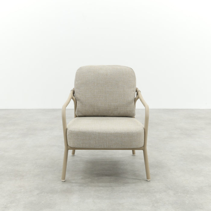 VDG Pisa low-dining tuinstoel - Latte