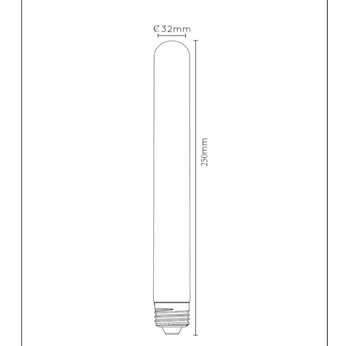 Lucide T32 Filament lamp - Amber (set van 4)