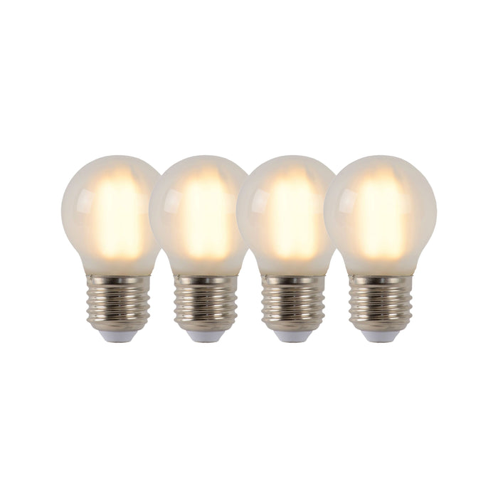 Lucide G45 Filament lamp - mat (set van 4)