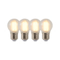 Lucide G45 Filament lamp - mat (set van 4)