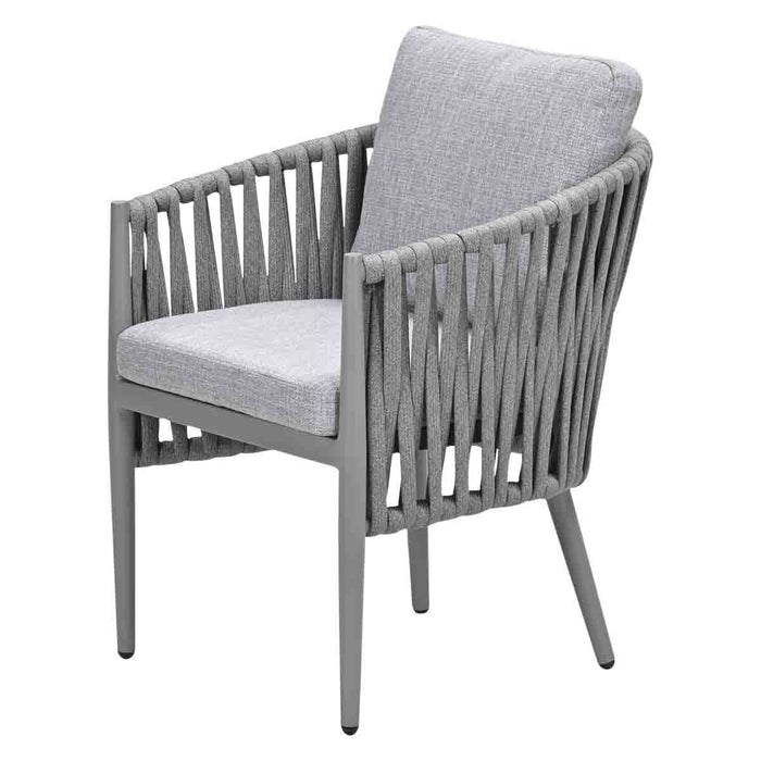 Teromos rope dining tuinstoel - taupe - valley sand