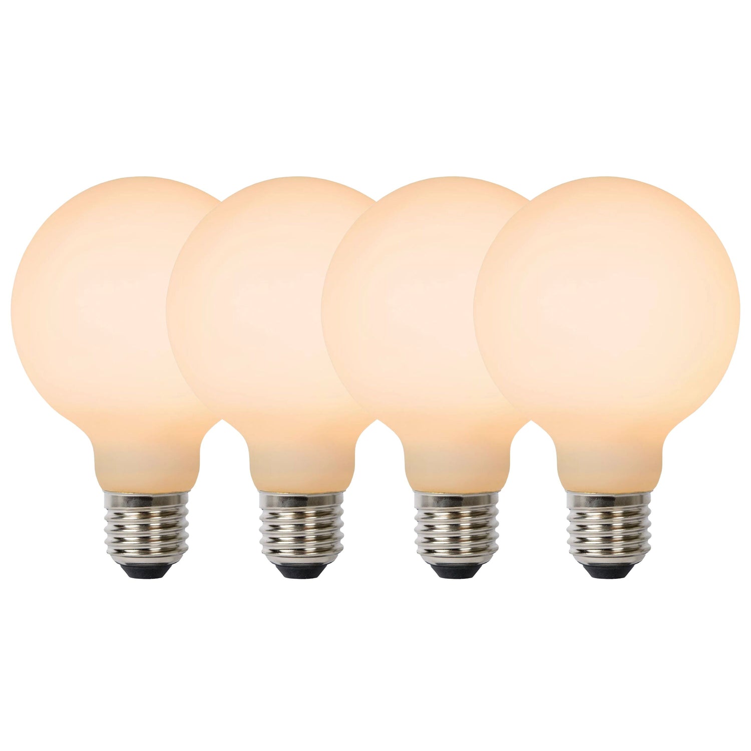 Lucide G80 Filament lamp - Opaal (set van 4)