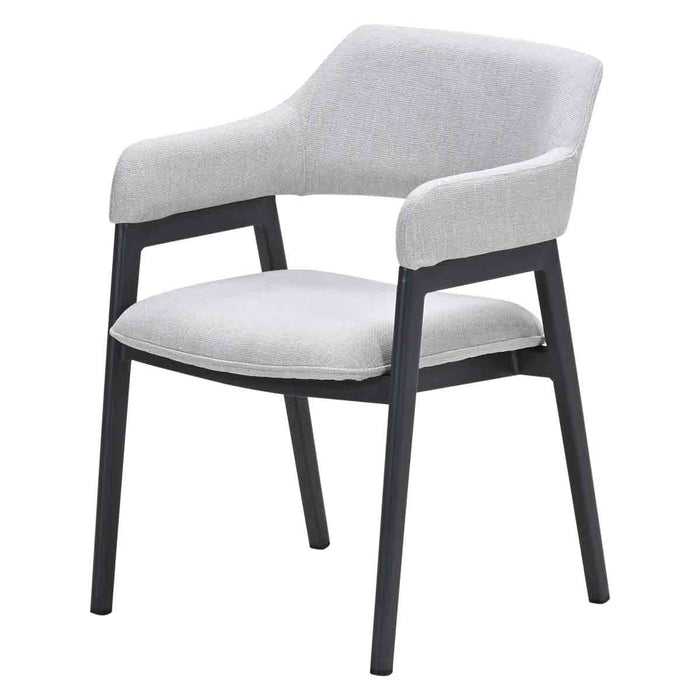 Selina dining tuinstoel - carbon black frame-all weather