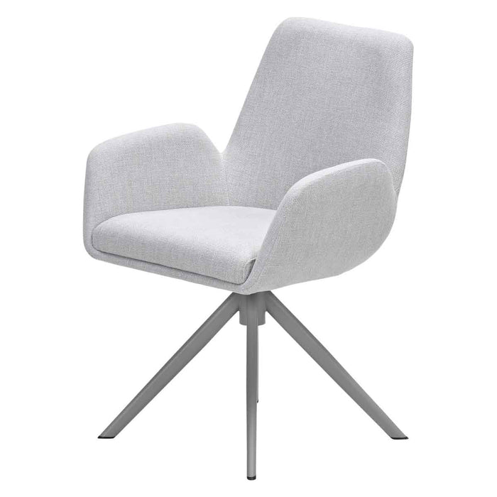 Acate draaibare tuinstoel - taupe frame - waterbestendig