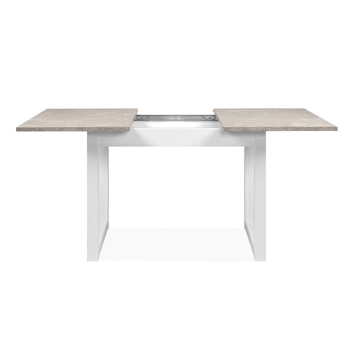 Calicosy - HOUSTON Uitschuifbare eettafel - H75 cm - Wit