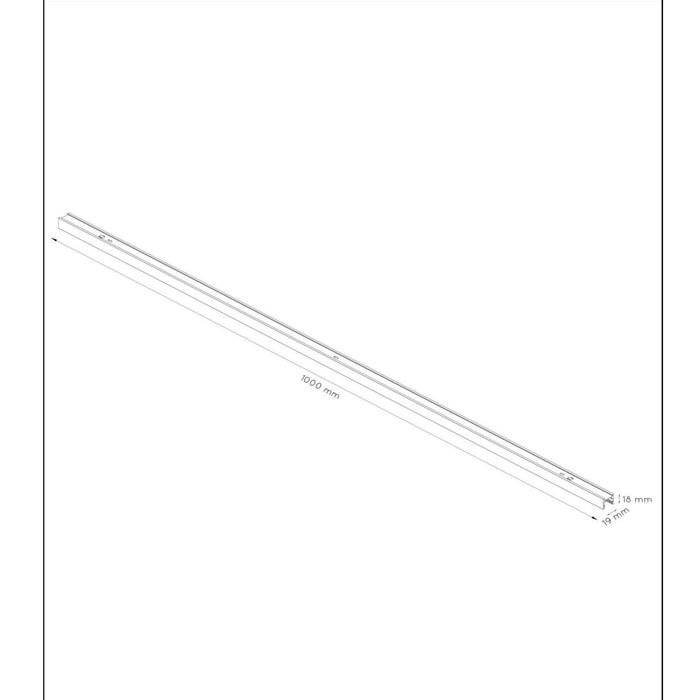 Lucide Premium LINIAL Railverlichting - Mat zwart chroom