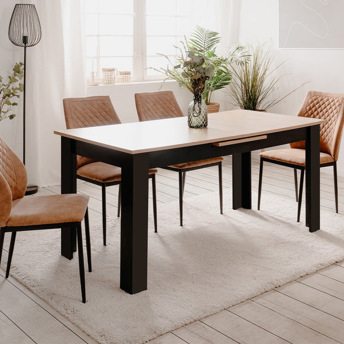 Calicosy - BIRMINGHAM Uitschuifbare eettafel  - H75 cm