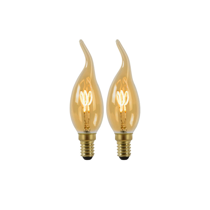 Lucide CT35 Filament lamp - Amber (set van 2)