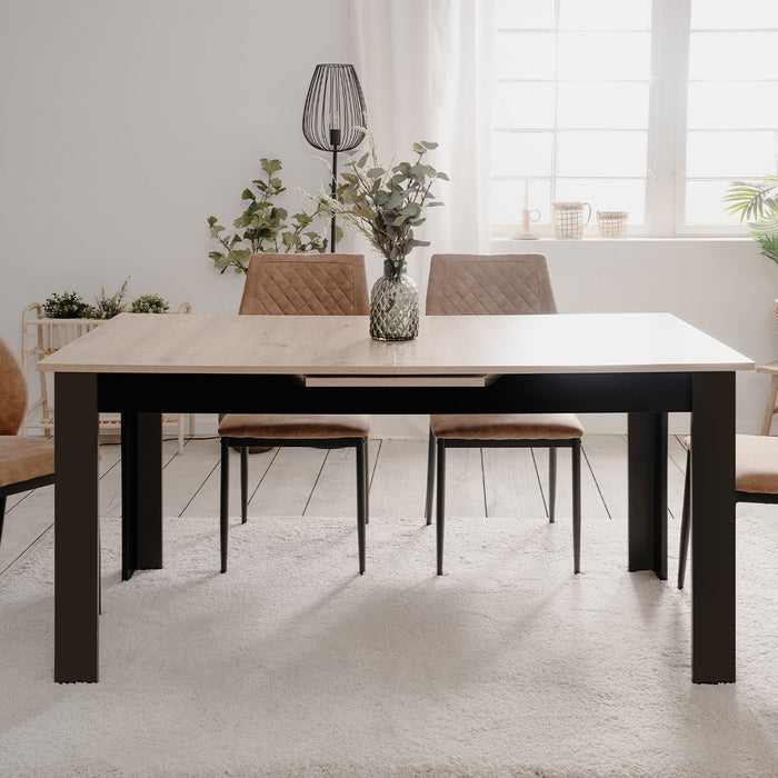 Calicosy - BIRMINGHAM Uitschuifbare eettafel  - H75 cm