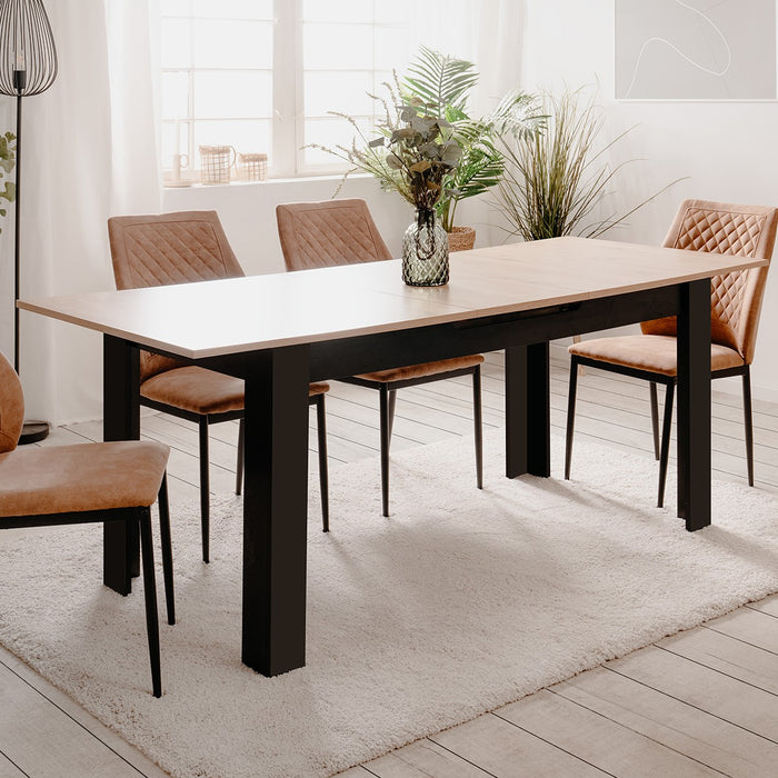 Calicosy - BIRMINGHAM Uitschuifbare eettafel  - H75 cm