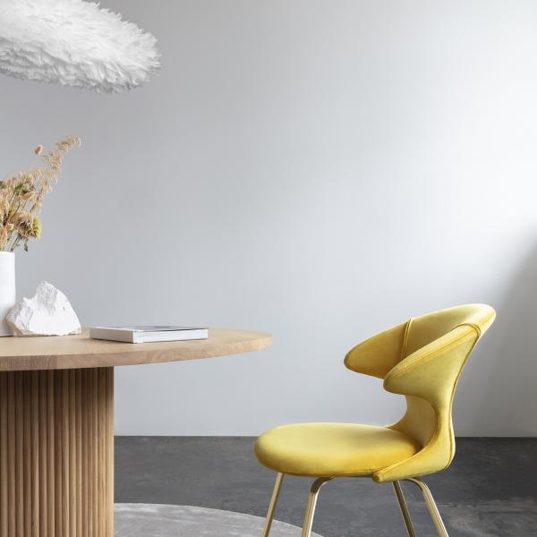 Umage Eos Esther hanglamp large 75x49 zwart snoer, wit