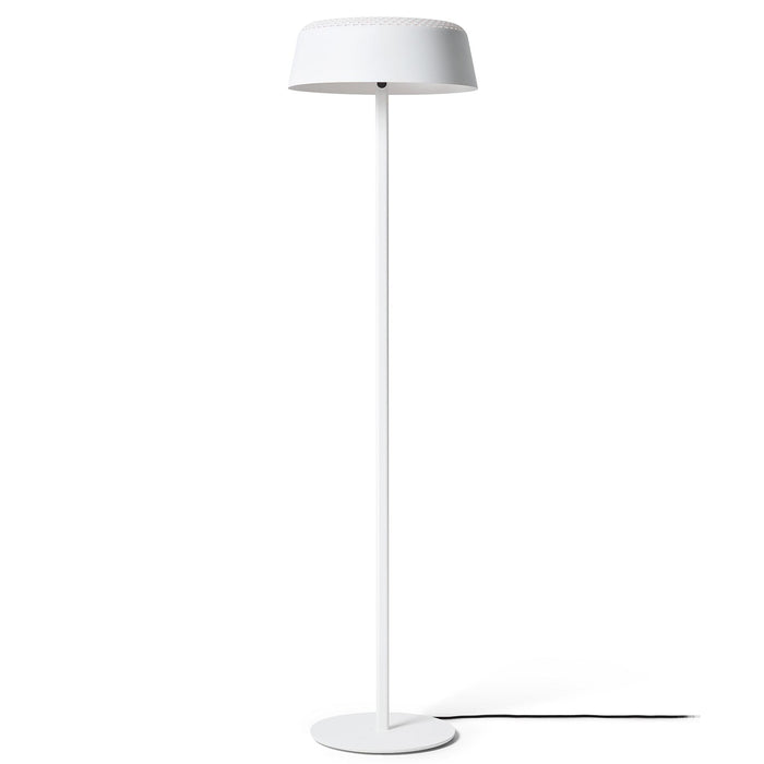 Ring vloerlamp LED wit