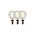 Lucide P45 Filament lamp - Transparant (set van 3)