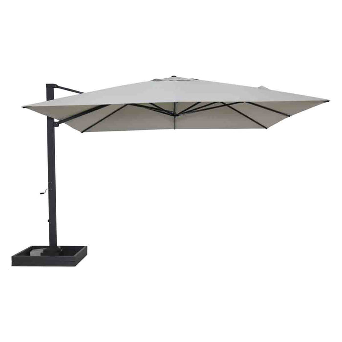 Hawaii Emperor parasol - 3,5x3,5 m - carbon black - zand