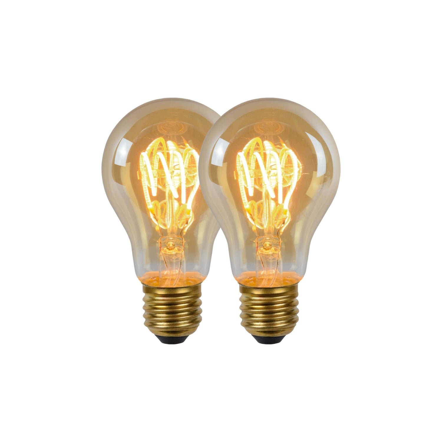 Lucide A60 Filament lamp - Amber (set van 2)