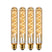 Lucide T32 Filament lamp - Amber (set van 4)