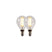 Lucide P45 Filament lamp - Transparant (set van 2)