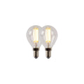 Lucide P45 Filament lamp - Transparant (set van 2)