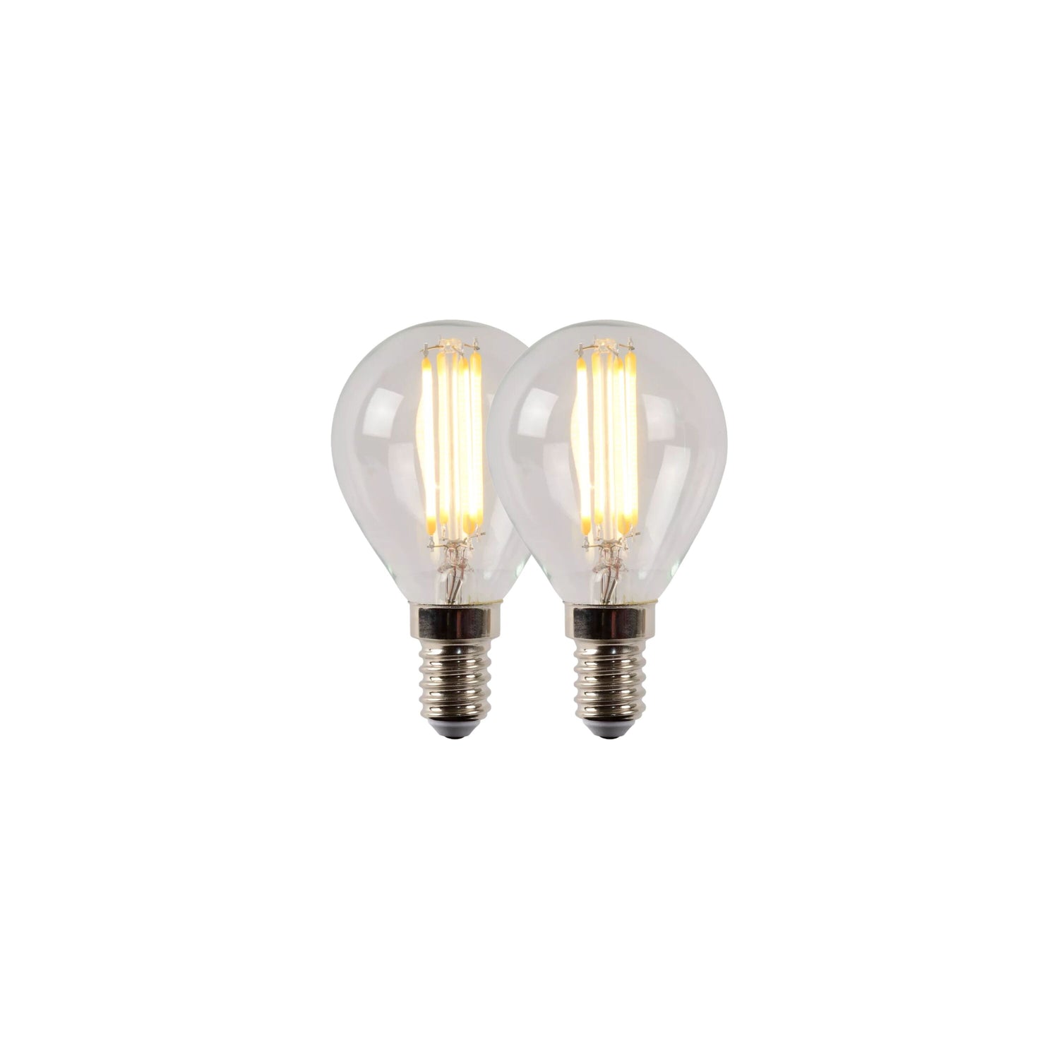 Lucide P45 Filament lamp - Transparant (set van 2)