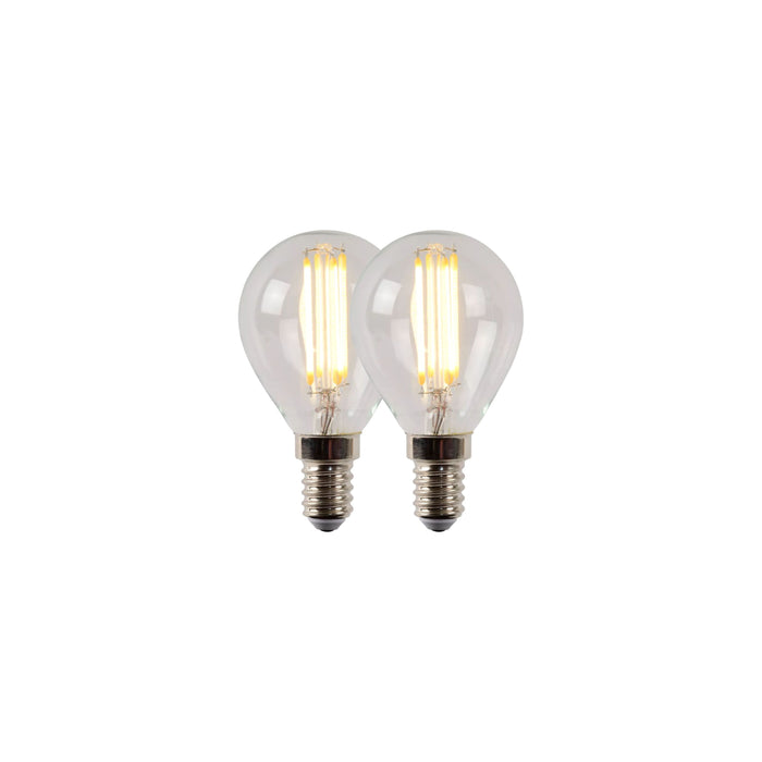 Lucide P45 Filament lamp - Transparant (set van 2)