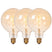 Lucide G125 Filament lamp - Amber (set van 3)
