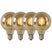 Lucide G95 Filament lamp - Amber (set van 4)