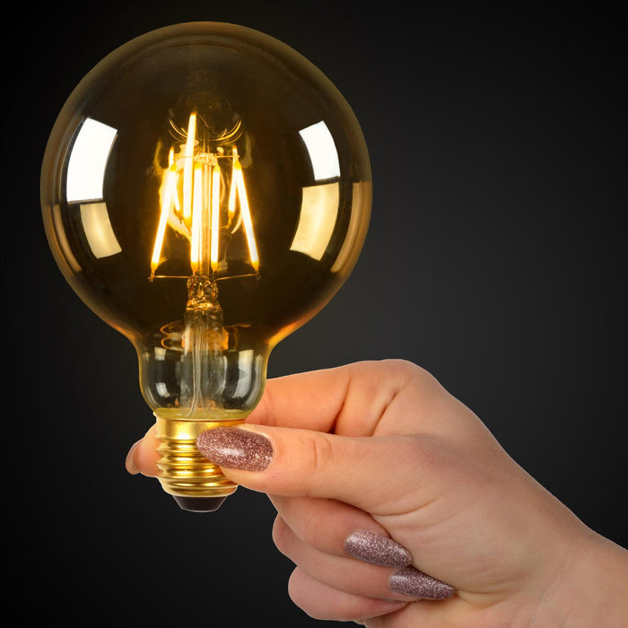 Lucide G95 Filament lamp - Amber (set van 4)